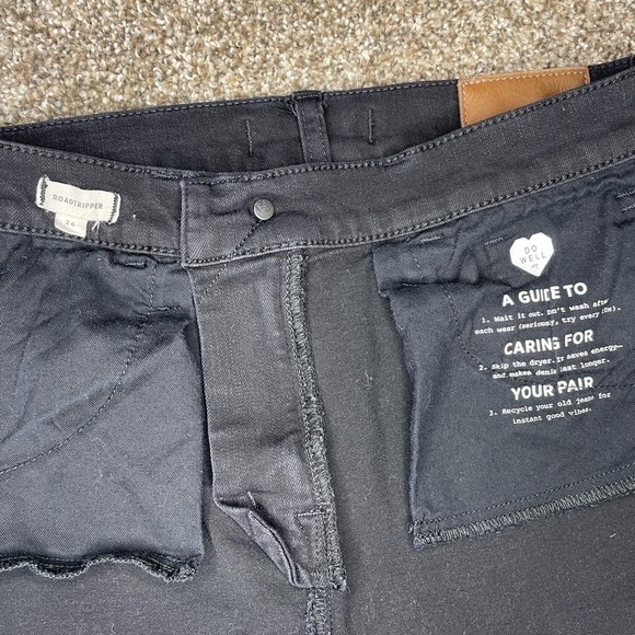 Madewell Roadtripper High Waist Skinny Jeans | Size 26 | Classic Black - Picture 9 of 10